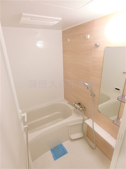 パークリュクス蒲田1丁目の浴室|浴室乾燥機付きのお風呂　バスルーム