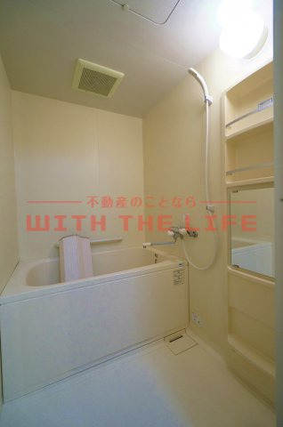 アメニティハイツ杏栄館【10,00円キャッシュバック対象物件】の浴室|落ち着いた空間のお風呂です