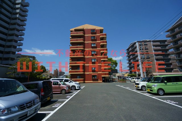 アメニティハイツ杏栄館【10,00円キャッシュバック対象物件】の外観|落ち着いた雰囲気の外観です