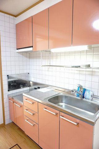 グリーンパレスＡのキッチン|キッチンです