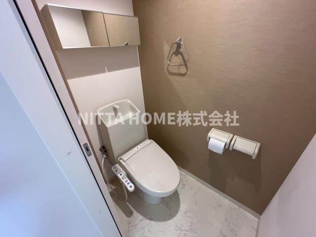 エスポアールⅡのトイレ|シャワー付きのトイレを設置済みです◎