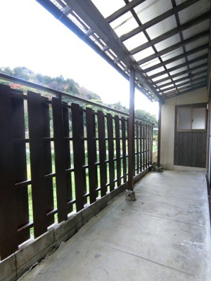 【バルコニー】 | 倉吉市余戸谷町戸建（収益物件）