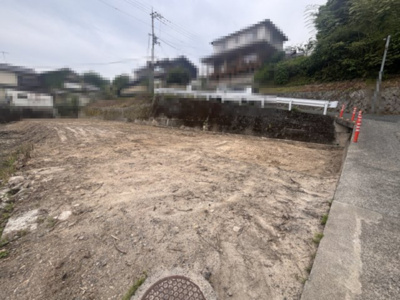 【外観】 | 大津市和邇高城43,45-1　売土地 | 看板置前敷地