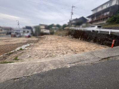 【外観】 | 大津市和邇高城43,45-1　売土地 | 看板置前敷地