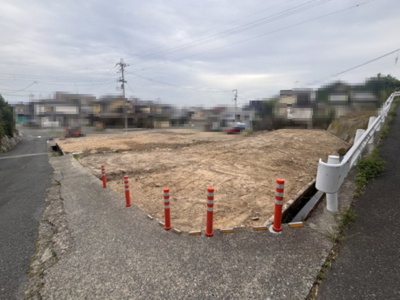 【外観】 | 大津市和邇高城43,45-1　売土地 | 看板置前敷地
