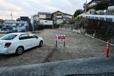 【外観】 | 大津市和邇高城43,45-1　売土地 | 2026年1月撮影、敷地北側道路から