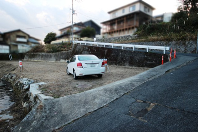 【外観】 | 大津市和邇高城43,45-1　売土地 | 2026年1月撮影、敷地北側道路から別角度