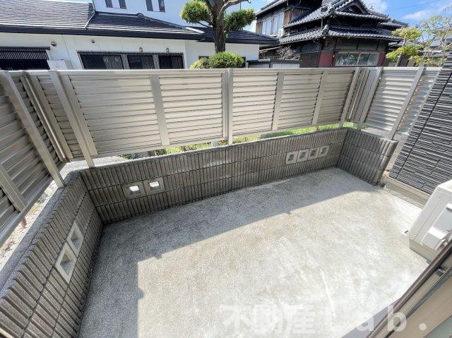 リラフォートのバルコニー