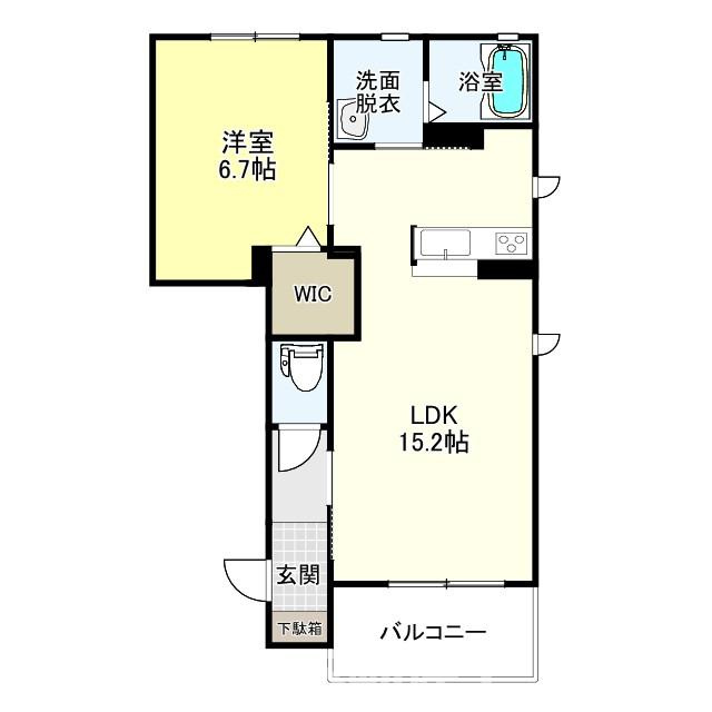 リラフォートの間取り