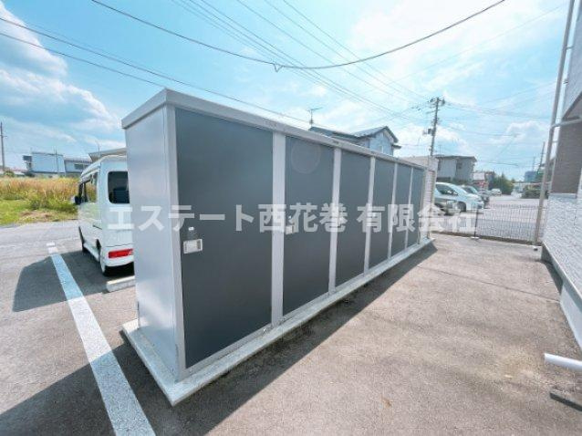 カルムＳＳの収納|外物置