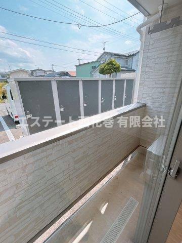 カルムＳＳのバルコニー