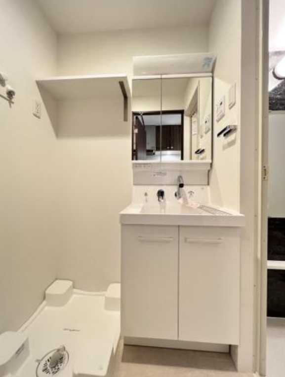 グラングレイス若林　築浅　ネット無料　オートロックの洗面所