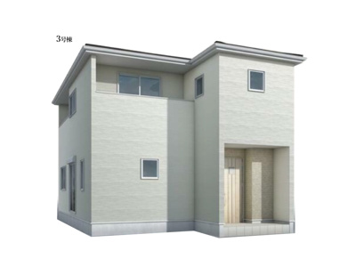 【外観パース】 | 四日市市楠町本郷《3号棟》