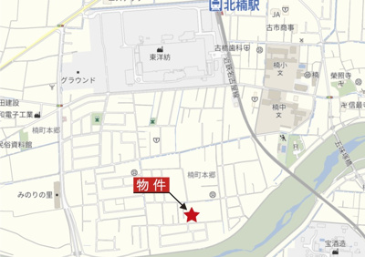 【地図】 | 四日市市楠町本郷《3号棟》 | 広域Map