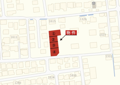 【地図】 | 四日市市楠町本郷《3号棟》 | 詳細Map