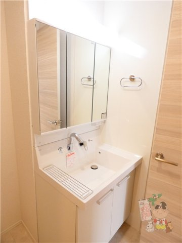 マーメゾン新福の洗面所