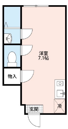 ライブリー江古田の間取り|脱衣独立洗面所