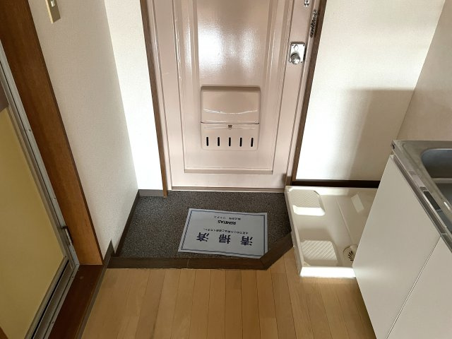 ハイムエスポワールの玄関