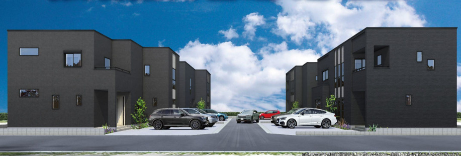 富士宮市黒田　新築戸建　全4棟　2号棟　の外観