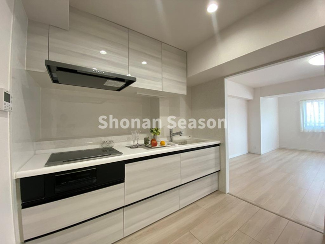 【キッチン】 | オール電化のＩＨコンロで汚れもさっと拭くことができますね◎
