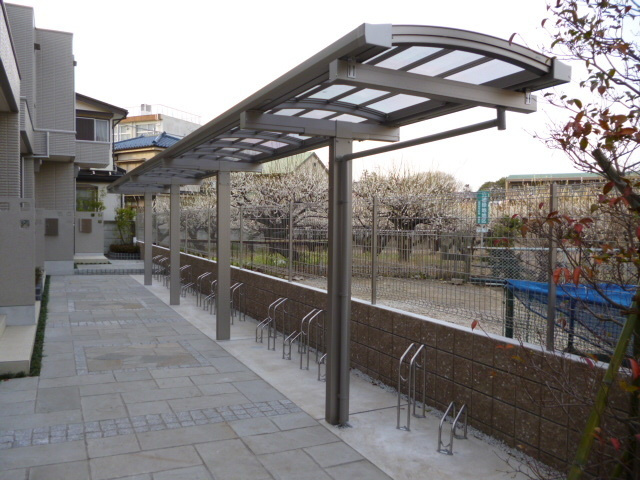 アルカディア石神井Ⅰのその他共用部分|★敷地内屋根付き駐輪場です★