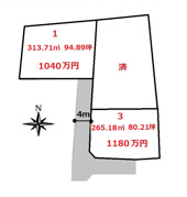 高崎市新保田中町売地　1の画像