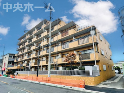 【外観】 | お花茶屋第2ローヤルコーポ | 外観。ペットの飼育可能マンションです。京成本線「お花茶屋駅」徒歩9分のロケーション。