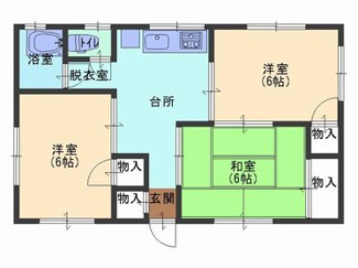 【間取り】 | 秋葉貸家