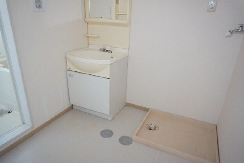 リバーサイド・アイルBの洗面所