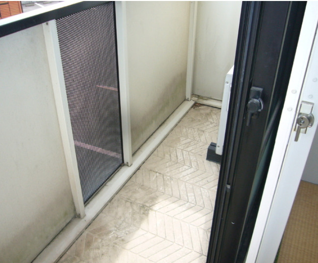 リバーサイド・アイルBのバルコニー