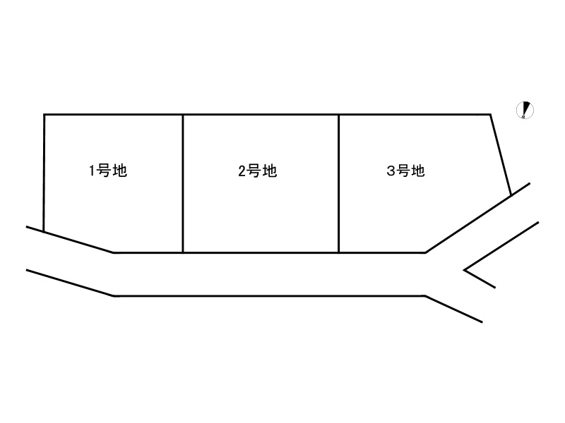 姫路市御立西１丁目/売土地の区画図