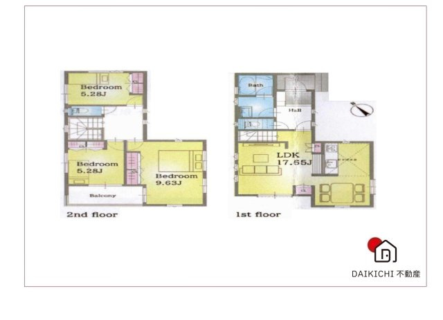 【間取り】 | 鴻巣市ひばり野1丁目　中古戸建