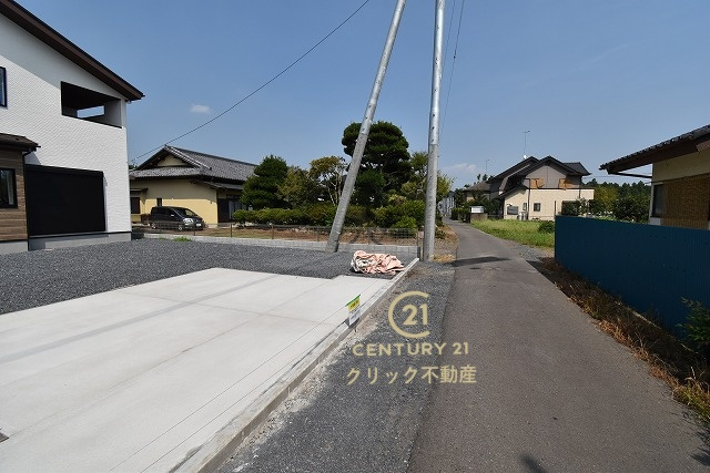 Terrace　笠間市南友部　1期 　3の前面道路含む現地写真|現地撮影（2025年8月）