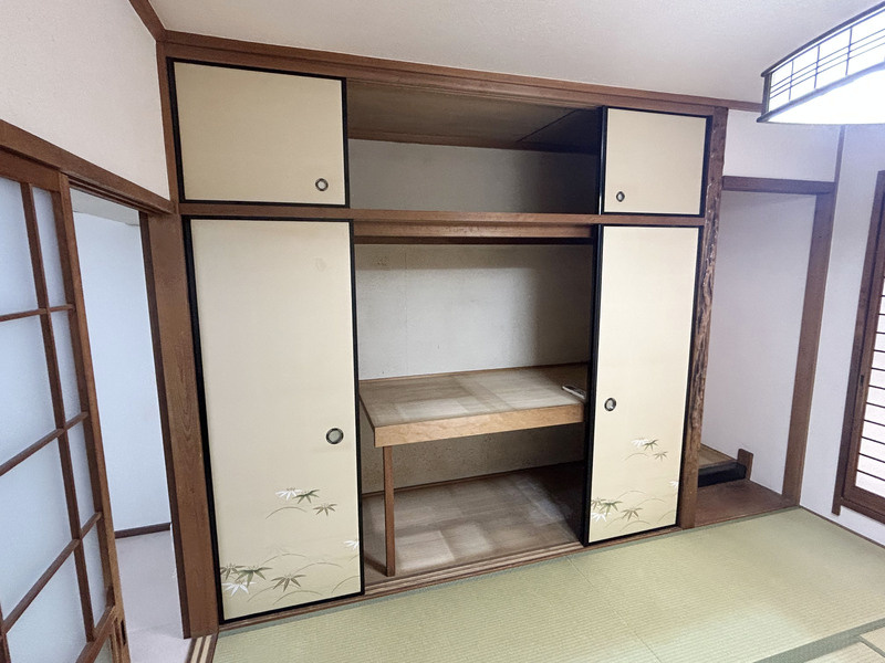 柱本６丁目テラスハウスの収納