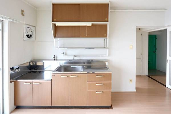 ビレッジハウス直方1号棟のキッチン|ビレッジハウスの同一物件・同一タイプの間取りの写真です