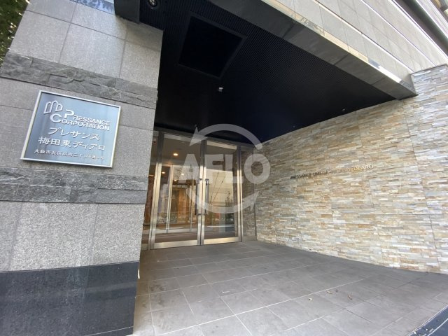 プレサンス梅田東ディアロのエントランス|プレサンス梅田東ディアロ　エントランス