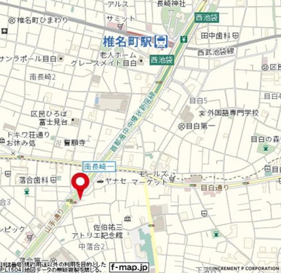 【地図】 | スカイコートヌーベル新宿落合