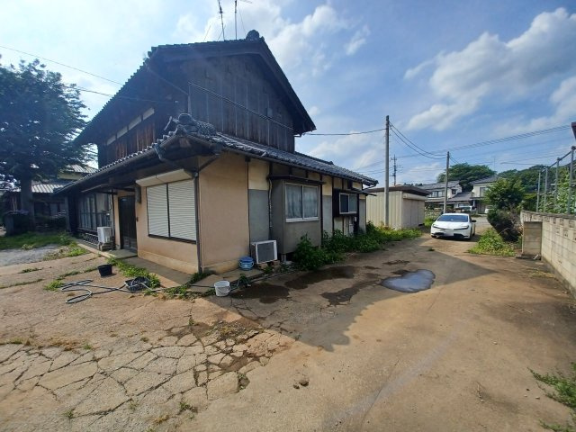 東松山市下野本 土地454坪の外観|古家あり