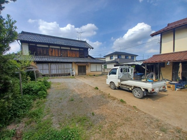 東松山市下野本 土地454坪の外観|古家あり