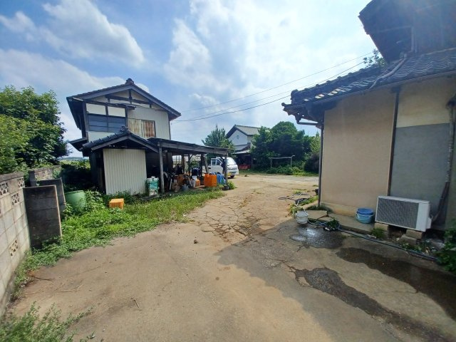 東松山市下野本 土地454坪の外観|古家あり