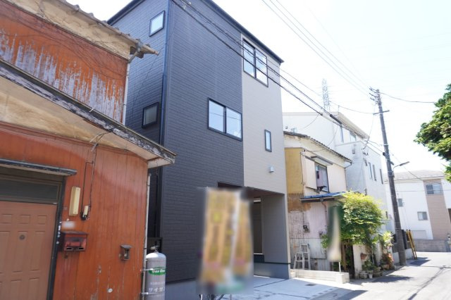 草加市柳島町 新築分譲住宅の外観