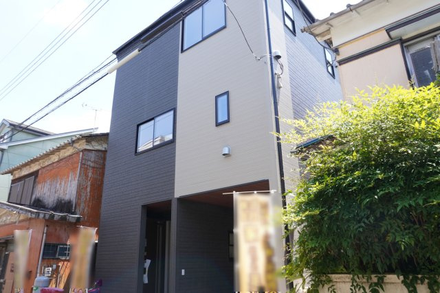 草加市柳島町 新築分譲住宅の外観