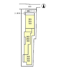 ヴァンソレイユ二条の区画図