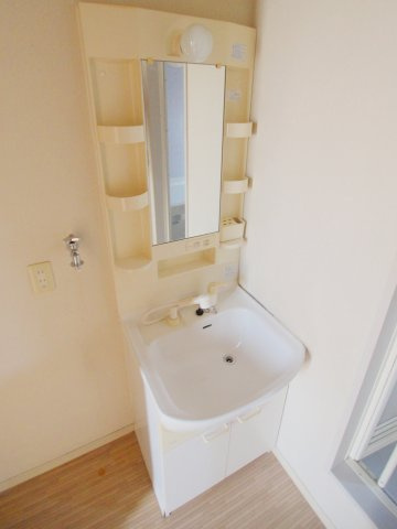 リバーハイツの洗面所