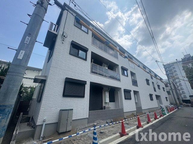 グランリュミエスタ茨木春日の外観|外観は落ち着いています