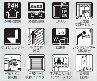 【構造・工法・仕様】 | 【仲介手数料無料！！】川崎市麻生区王禅寺東6丁目　新築戸建て（全3棟）1号棟　5199万円