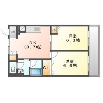 Ｐｒｅｃｉｏｕｓ－Ｋの間取り