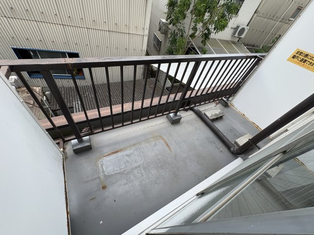黒田第二ビルのバルコニー