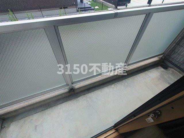 コアロードⅡのバルコニー