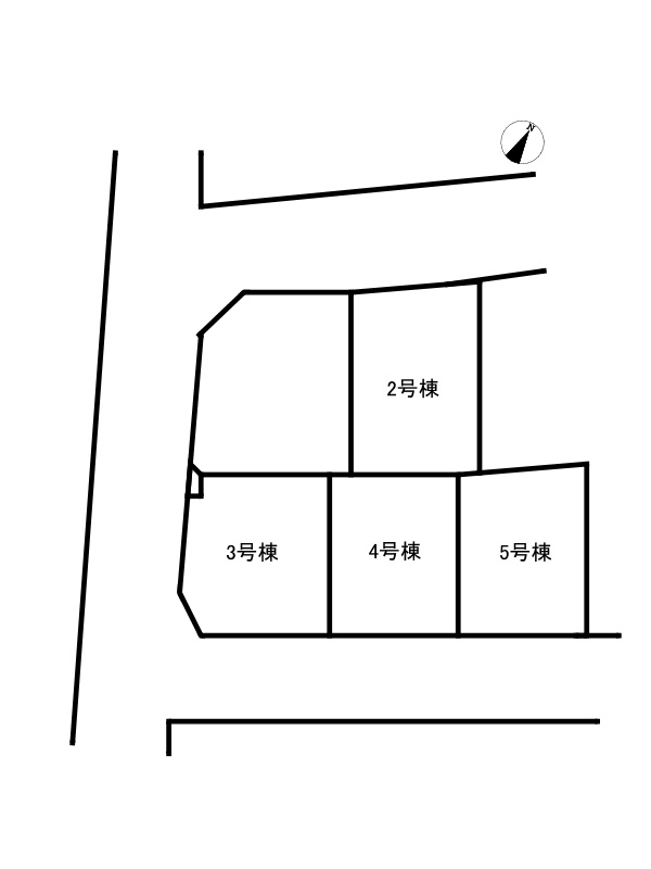 姫路市第２八緑ヶ丘町新築戸建住宅/売土地の区画図